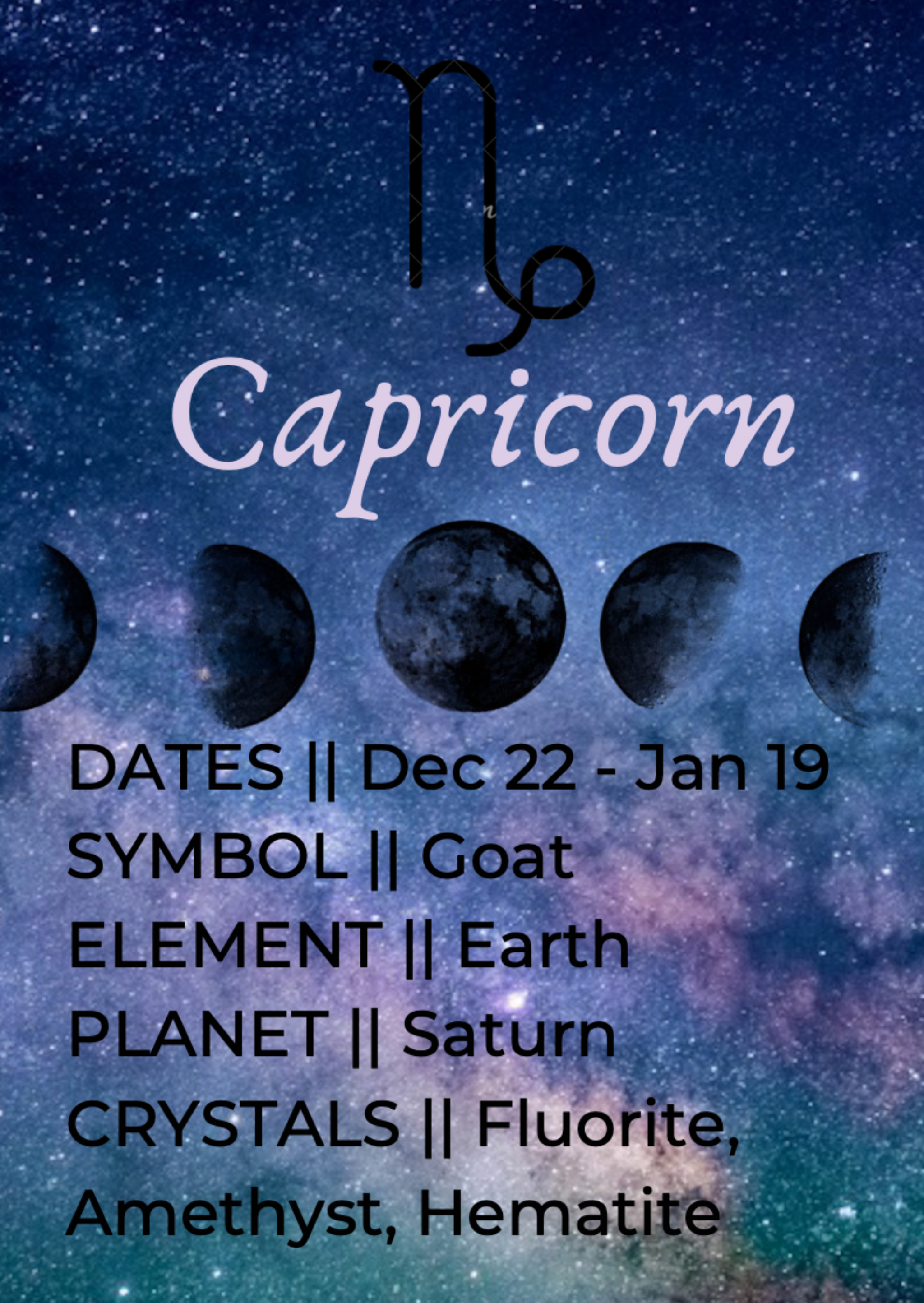 Amethyst for deals capricorn