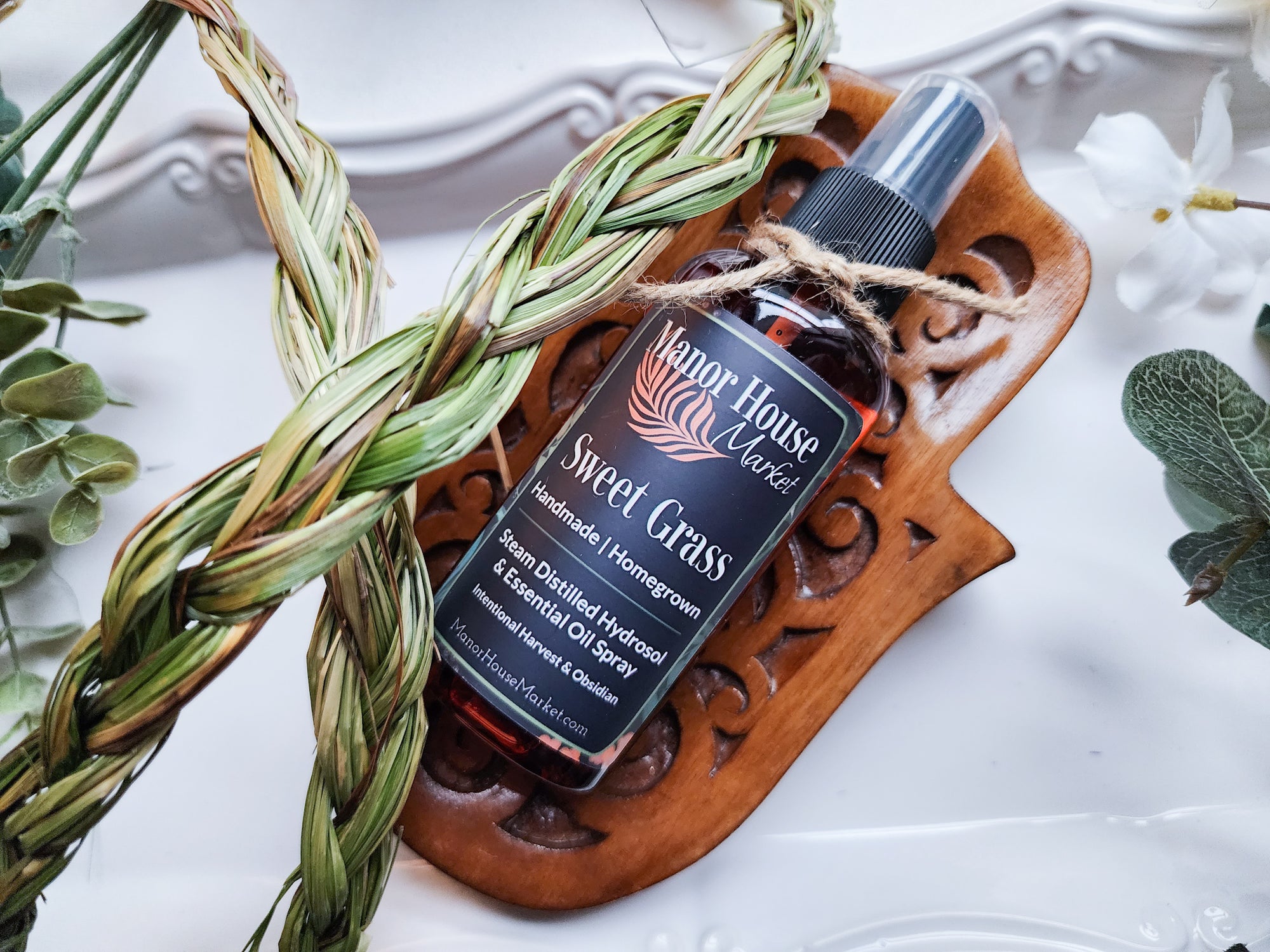 Manor House Market Steam Distilled Essential Oil Spray