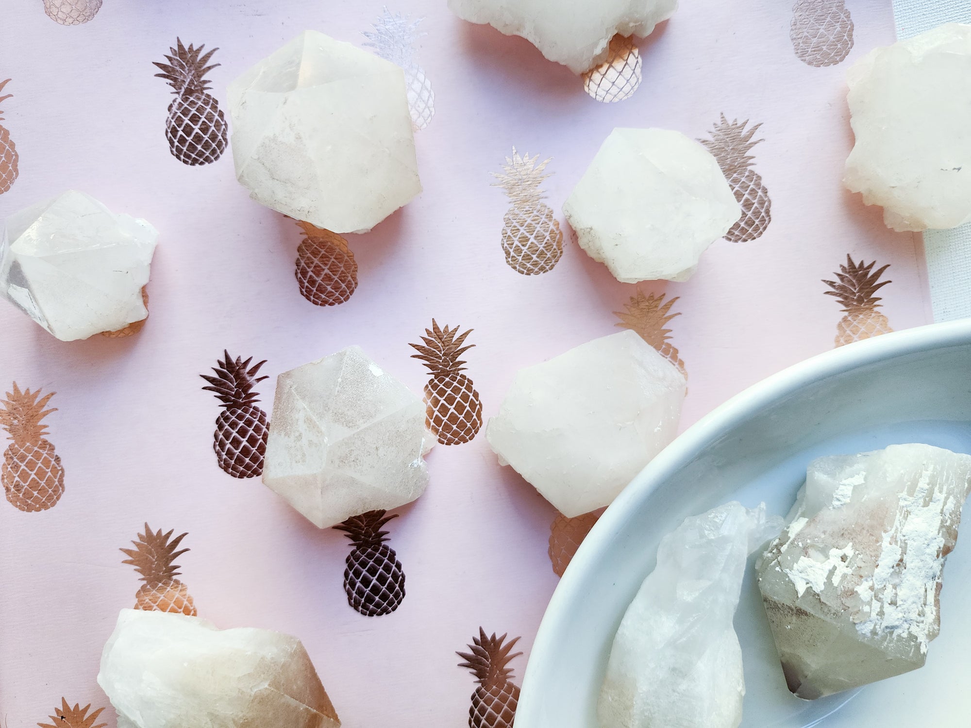 Pineapple Quartz Points