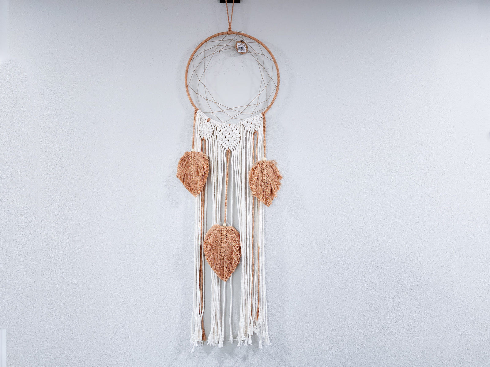 10" Moon Macrame Dreamcatcher