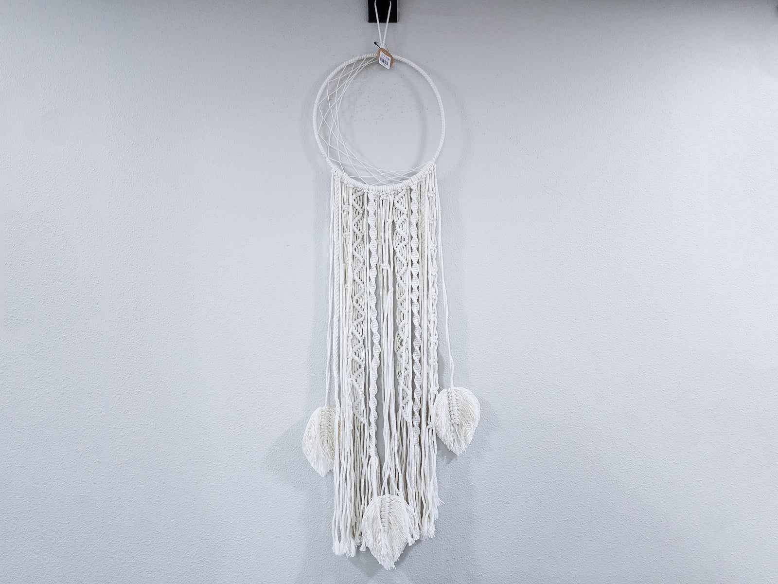 10" Moon Macrame Dreamcatcher