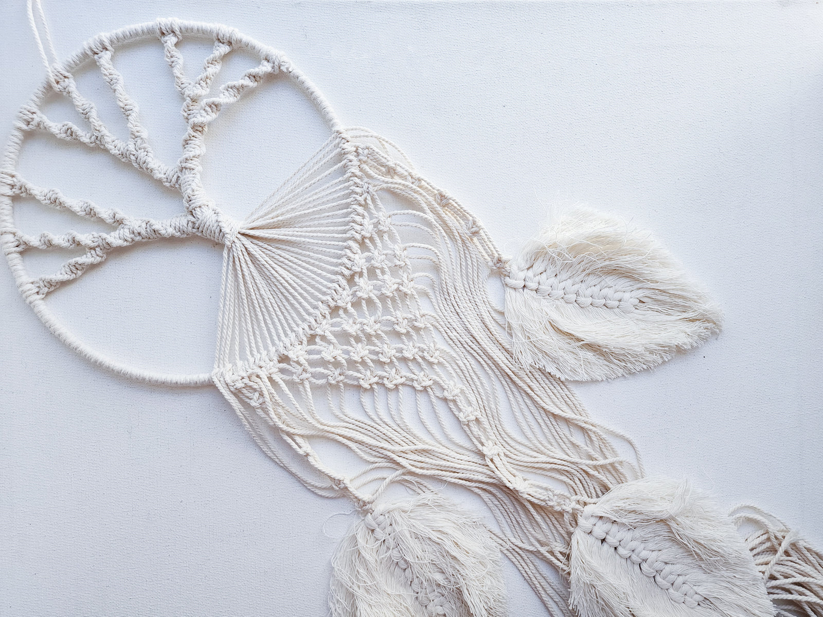 8" Macrame Dreamcatcher