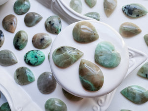 Green Moonstone Cabochon