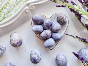 Mini Lepidolite Egg || Madagascar