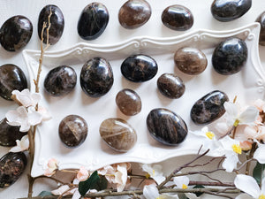 Smoky Quartz Palm || Madagascar