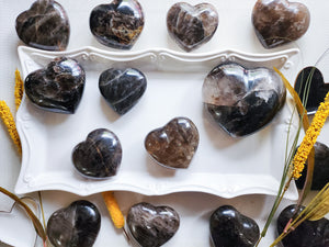 Smoky Quartz Heart || Madagascar