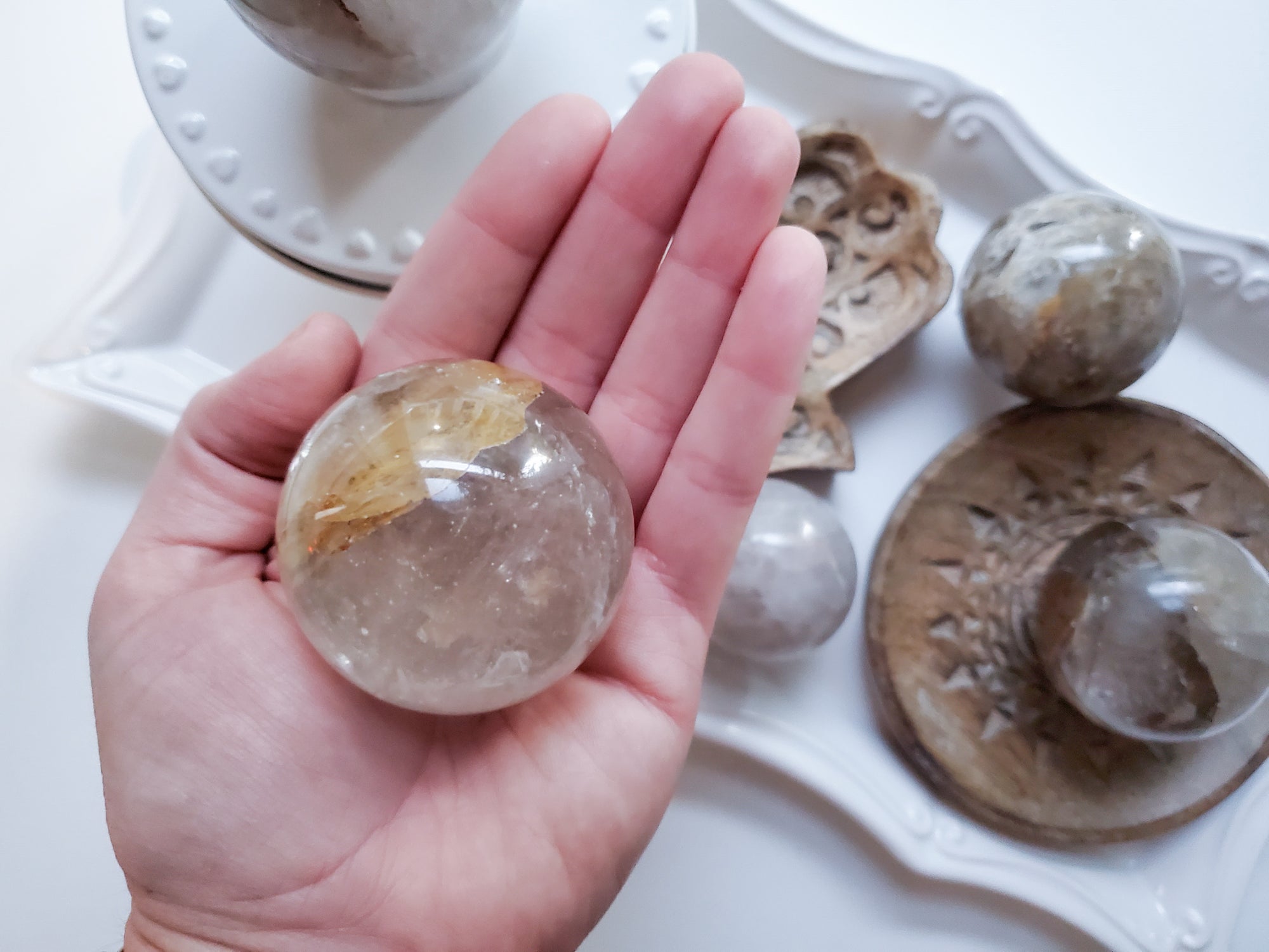 Smoky Quartz Sphere