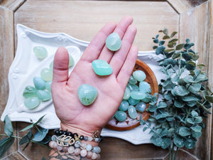 Aqua Blue Onyx Tumbled Stone