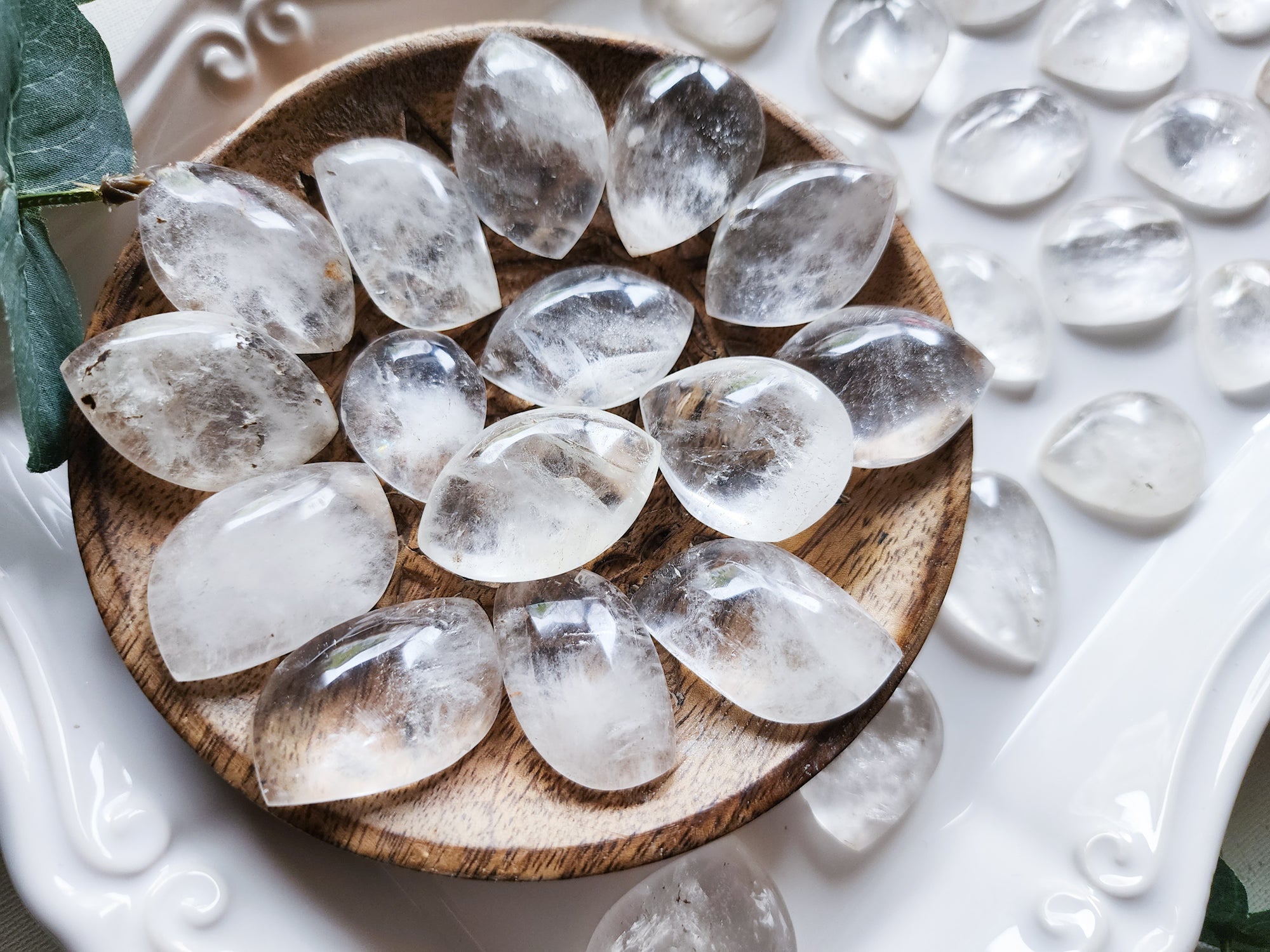 Clear Quartz Cabochon