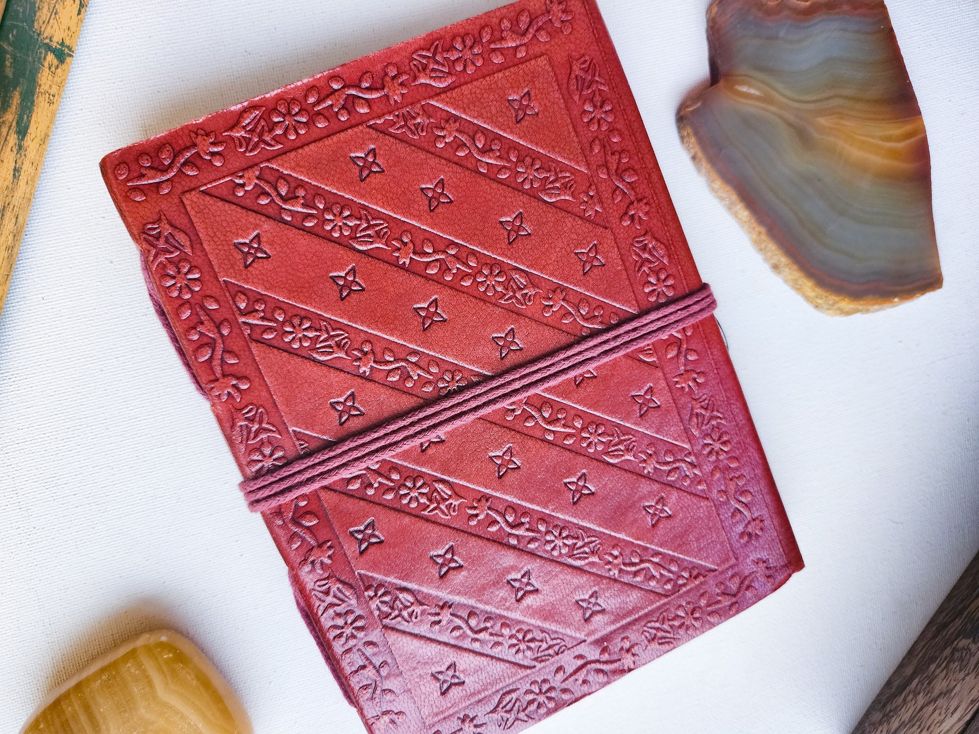 Red Leather Journal