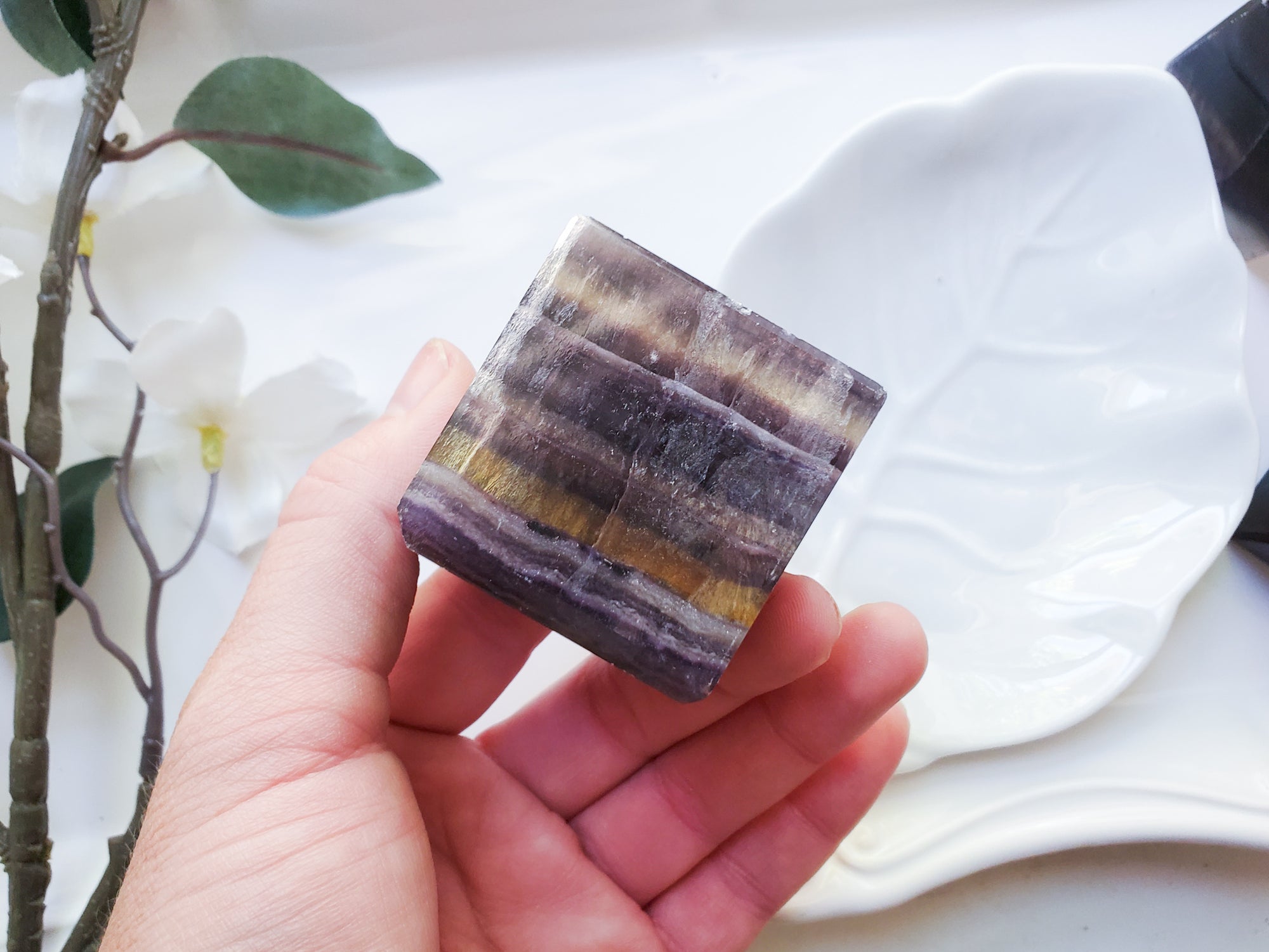 Fluorite Cube