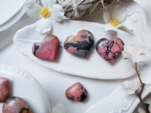 Rhodonite Mini Hearts