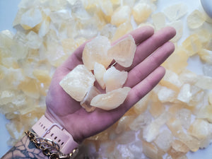 Angel Wing Calcite Raw Stones