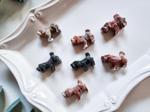 Soapstone Animal Critters Dog