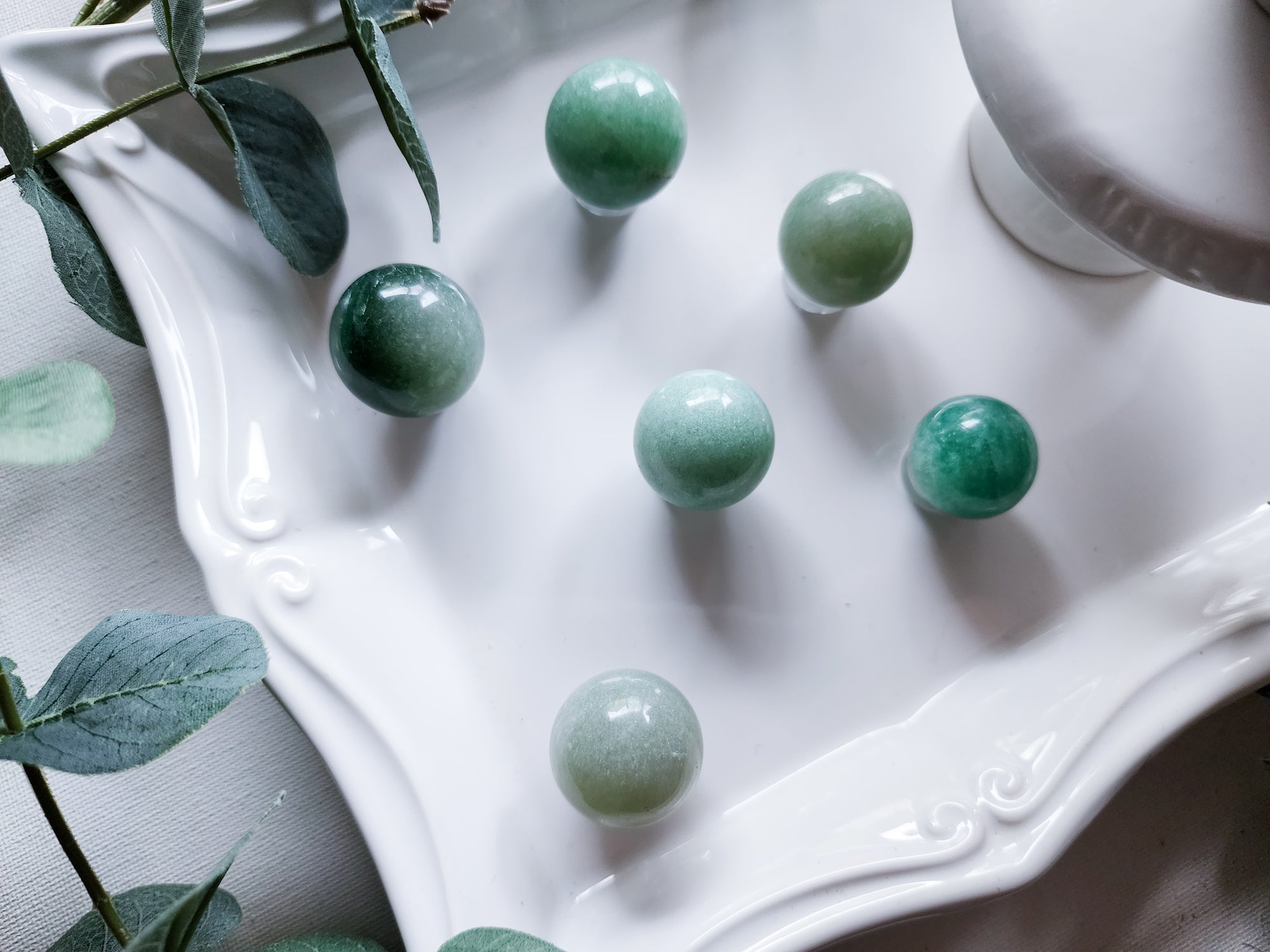 Green Aventurine Sphere || Marble