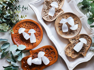 Selenite Mushroom