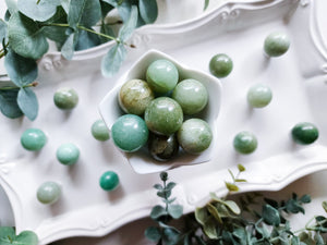 Green Aventurine Sphere || Marble