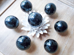 Black Obsidian Sphere