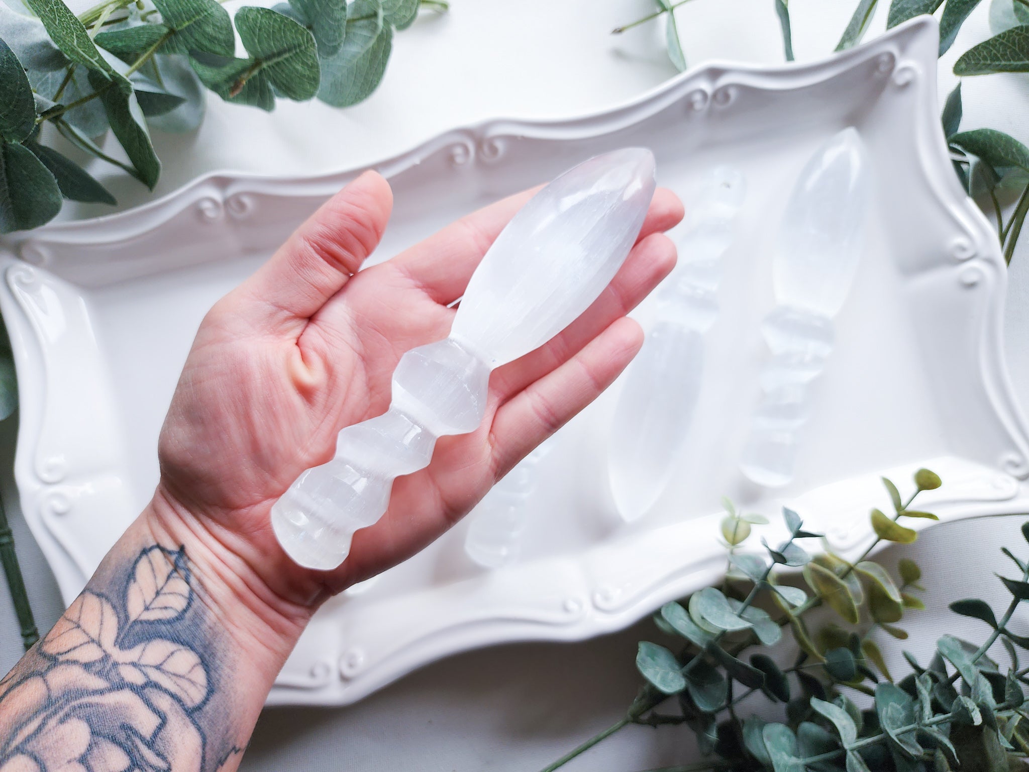 Selenite Sword, Selenite Dagger, Selenite Knife, Selenite Athame ...