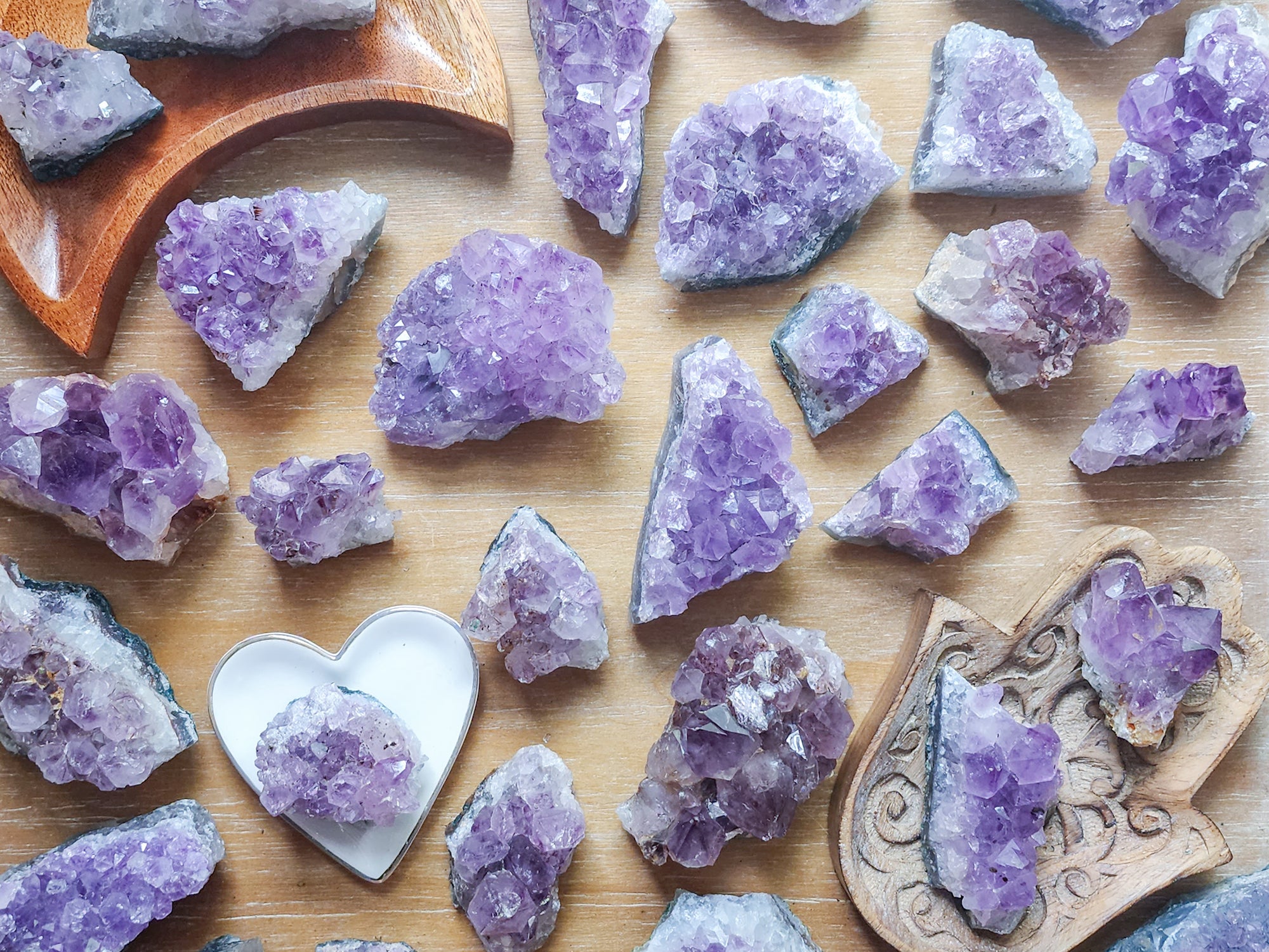 Amethyst Clusters