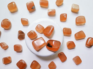 Honey Calcite Tumbled Stone