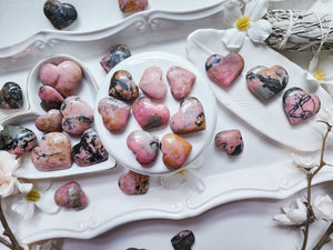 Rhodonite Mini Hearts