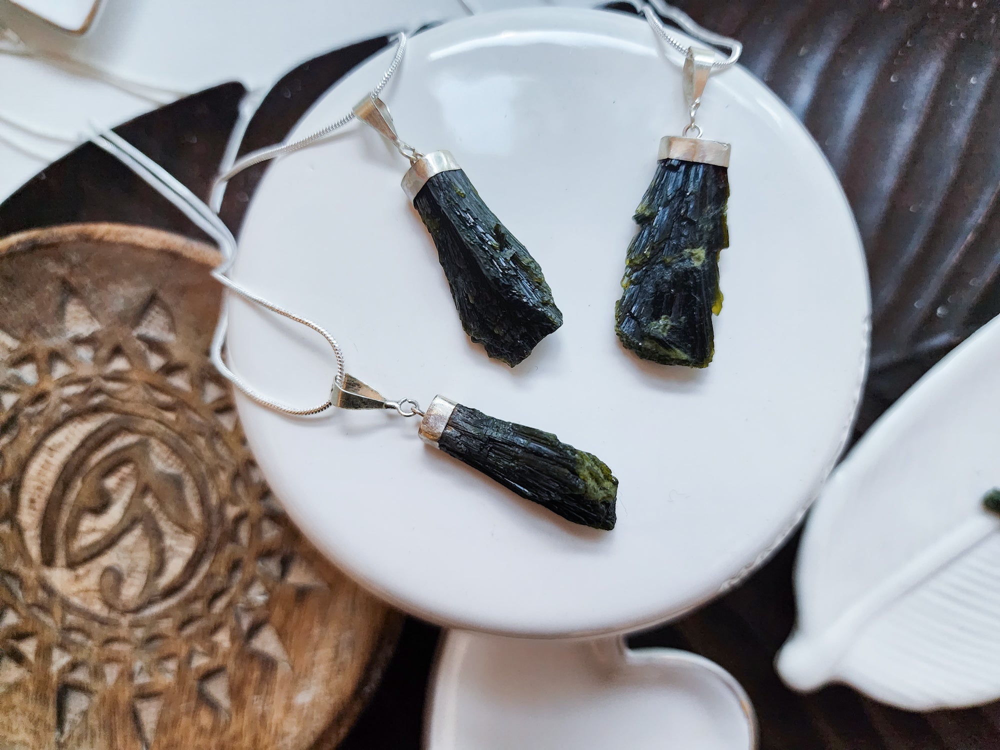 Epidote Necklace