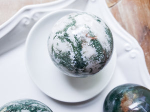 Moss Agate Sphere