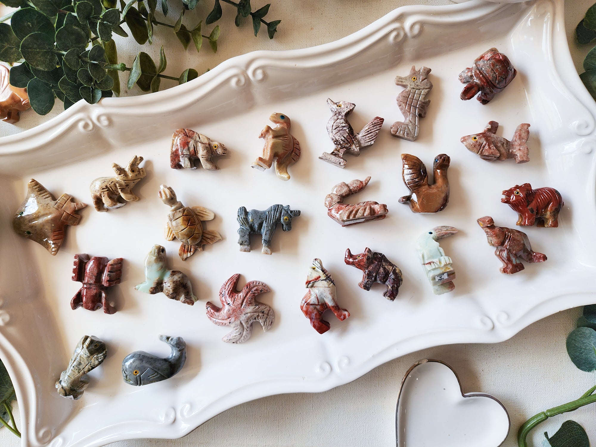 Soapstone Animal Critters