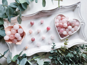 Rose Quartz Sphere || Marble