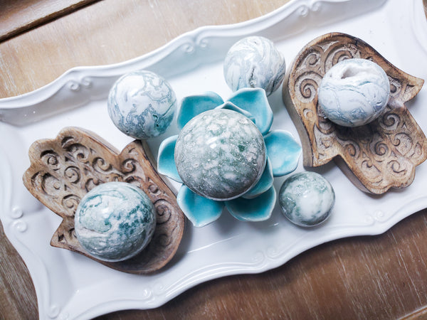 Tree Agate Sphere - Angelic Roots