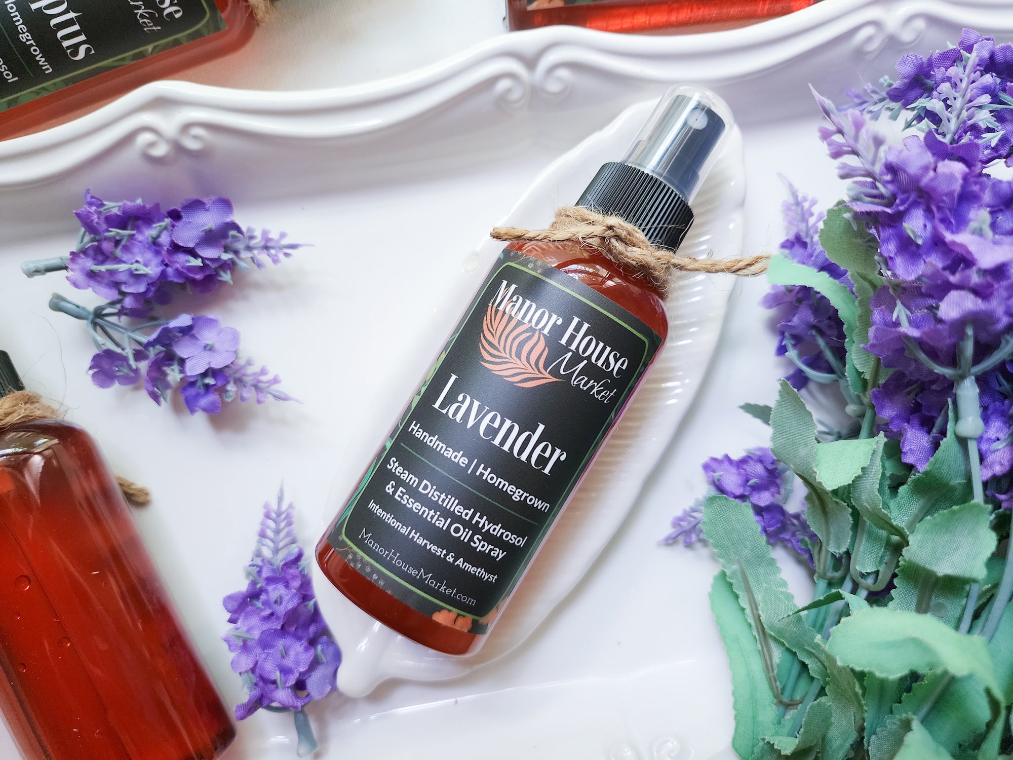 Manor House Market Steam Distilled Essential Oil Spray