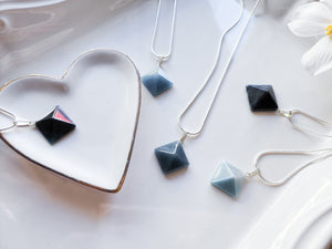 Pyramid Crystal Necklace