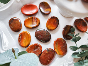 Red Jasper Mini Worry Stone