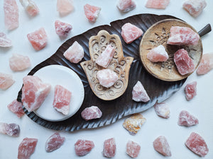 Rose Calcite Raw