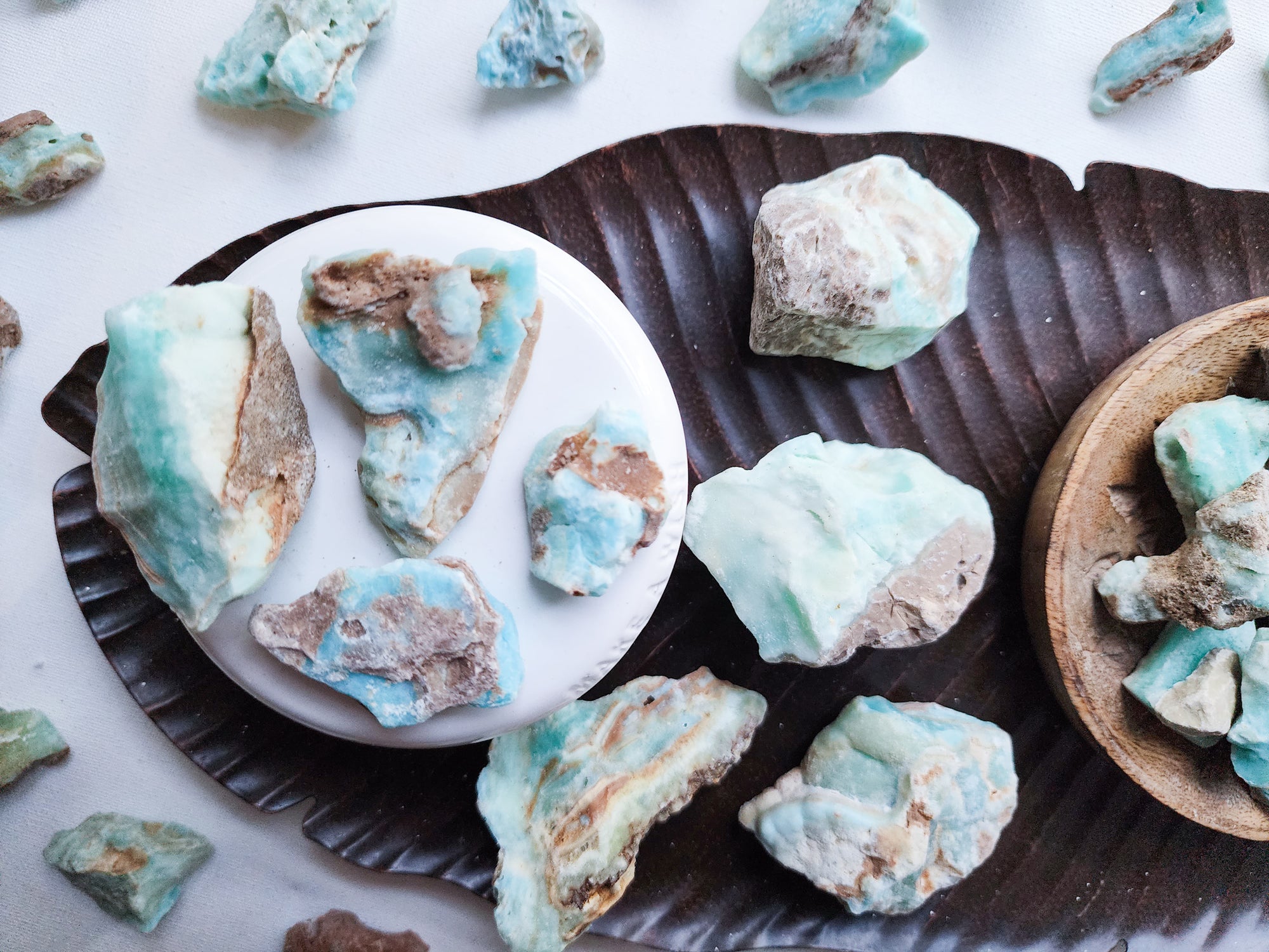 Blue Aragonite Raw