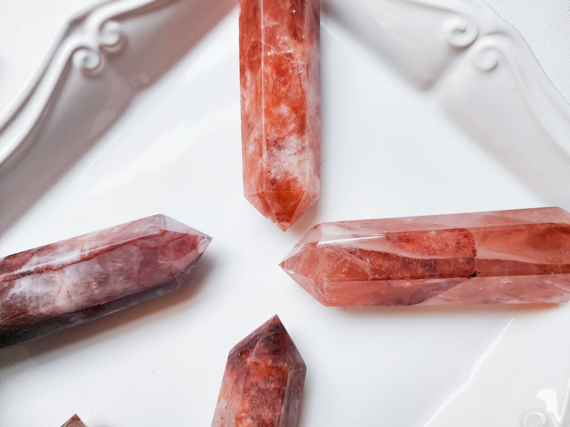 Hematoid (Fire) Quartz Point