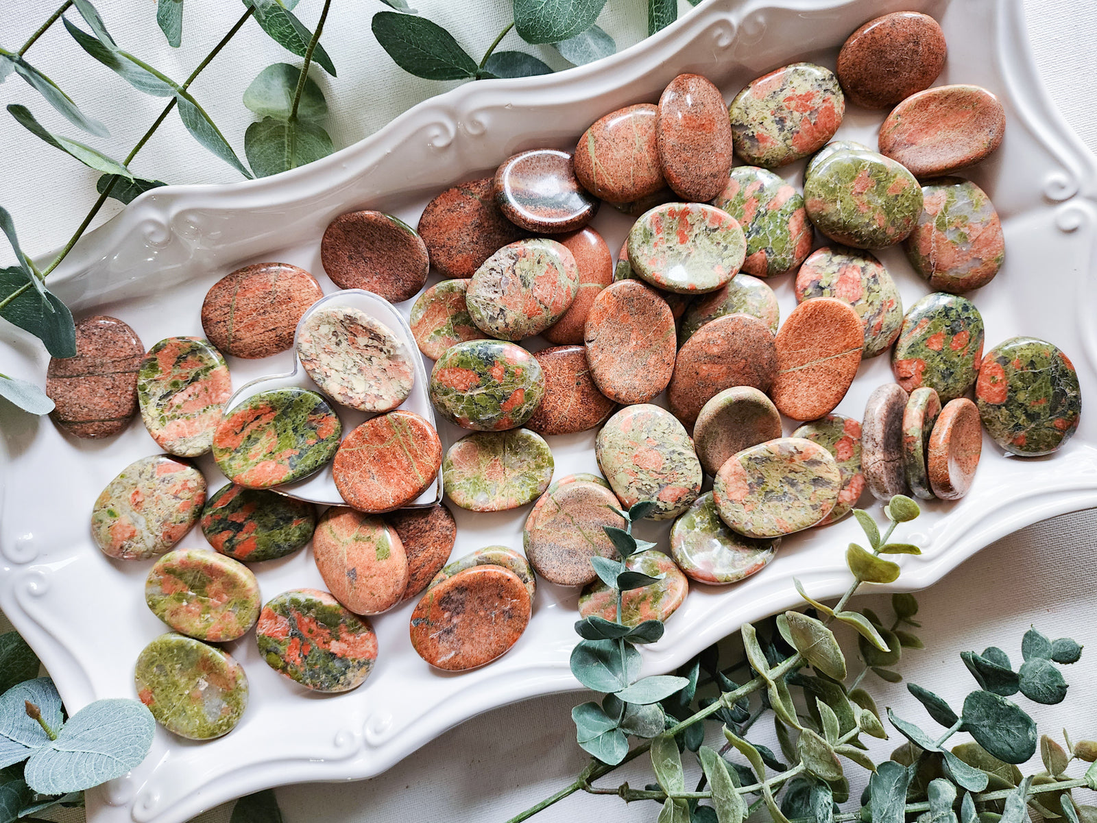 Unakite Mini Worry Stone