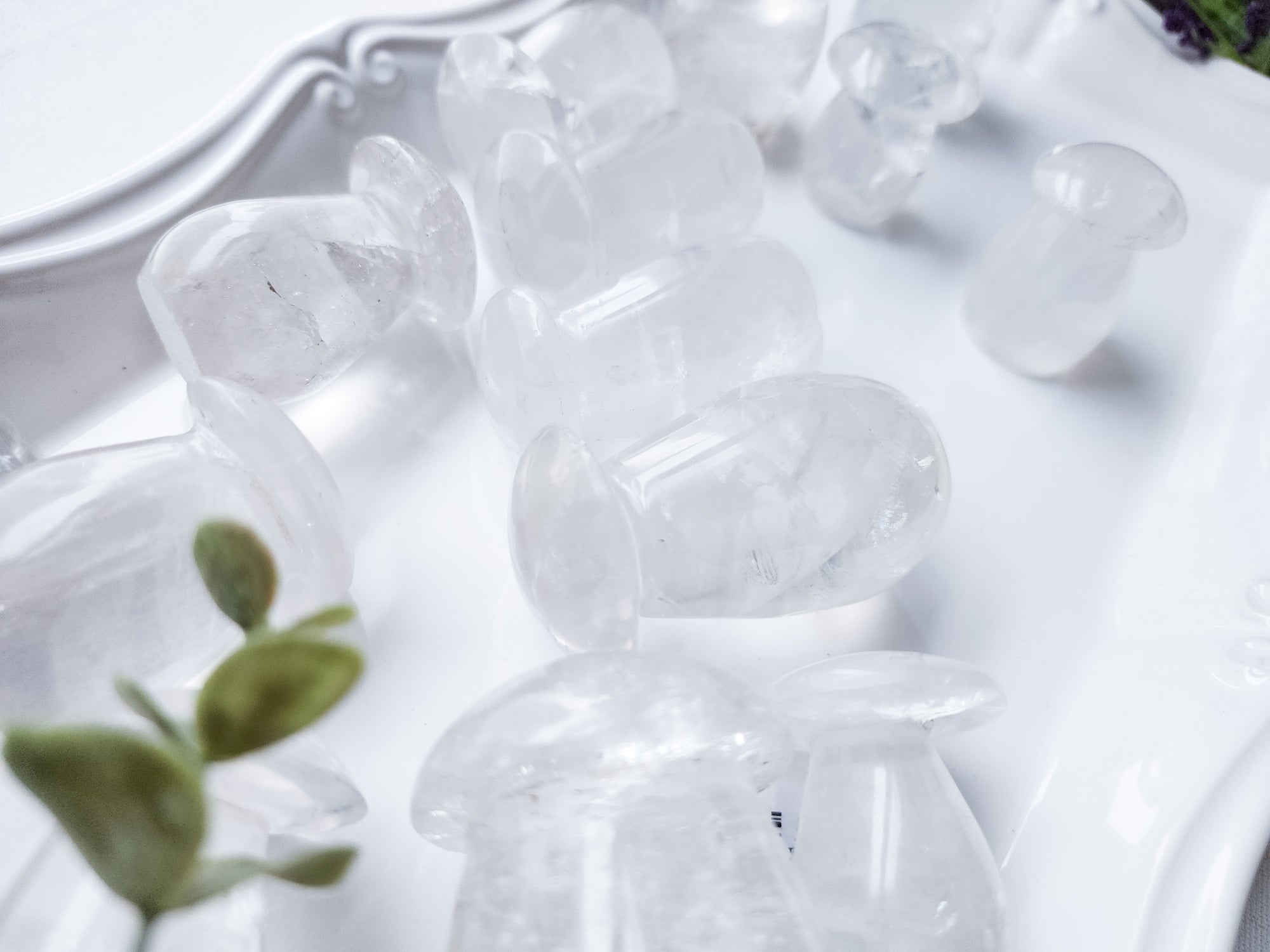 Clear Quartz Mushroom