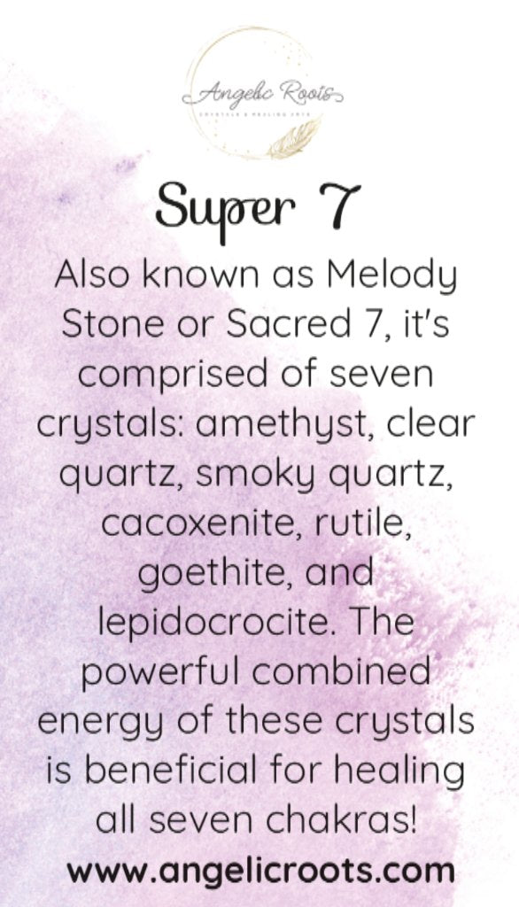 Super 7 Crystal Card