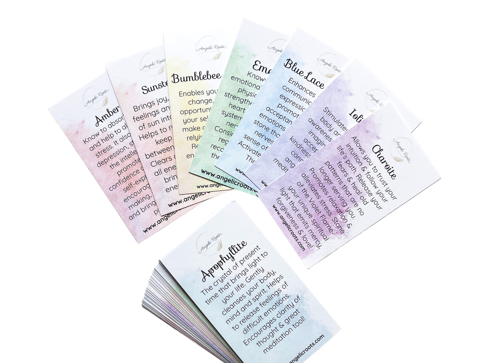 Essential Set of Crystal Cards (44 Cards) || Vol. II