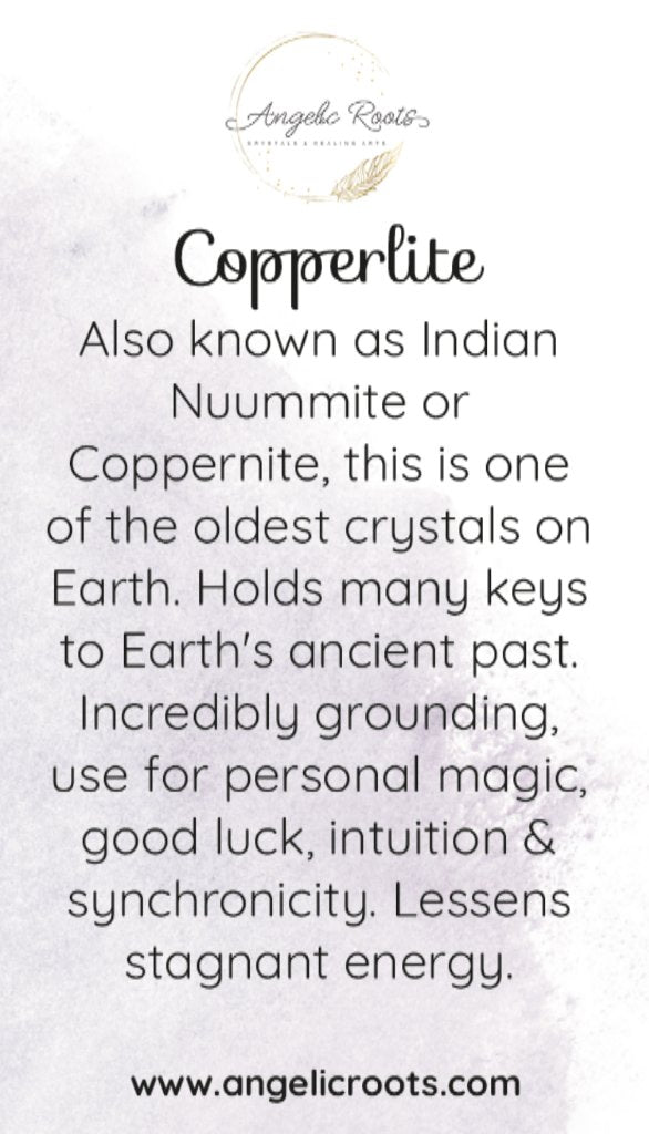 Copperlite Crystal Card