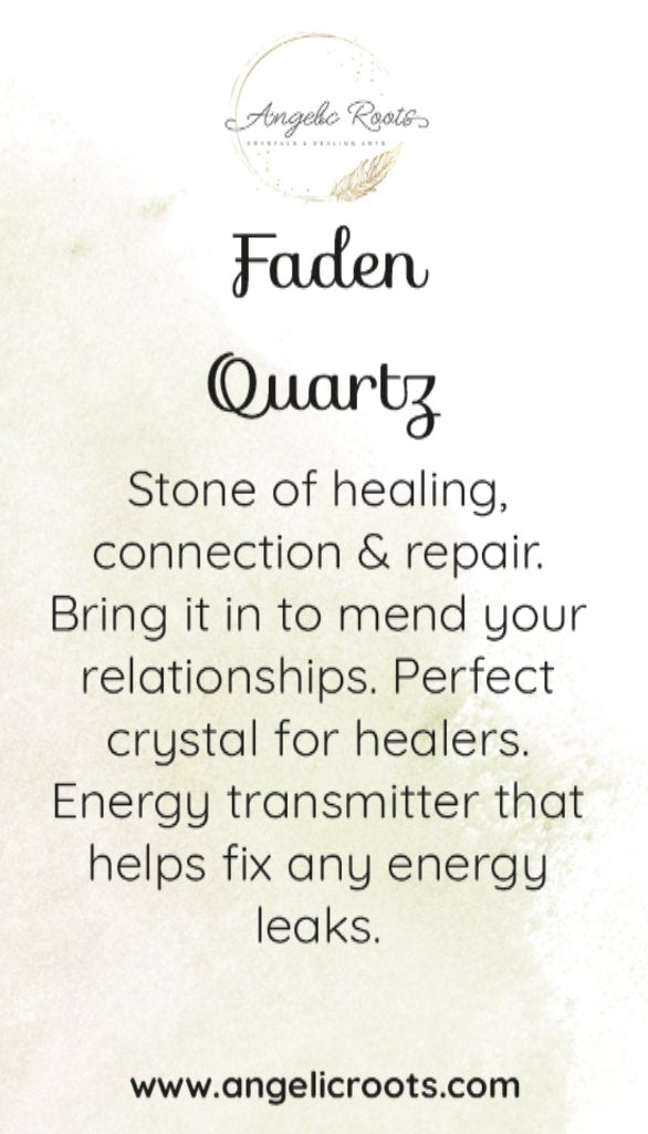 Faden Quartz Crystal Card