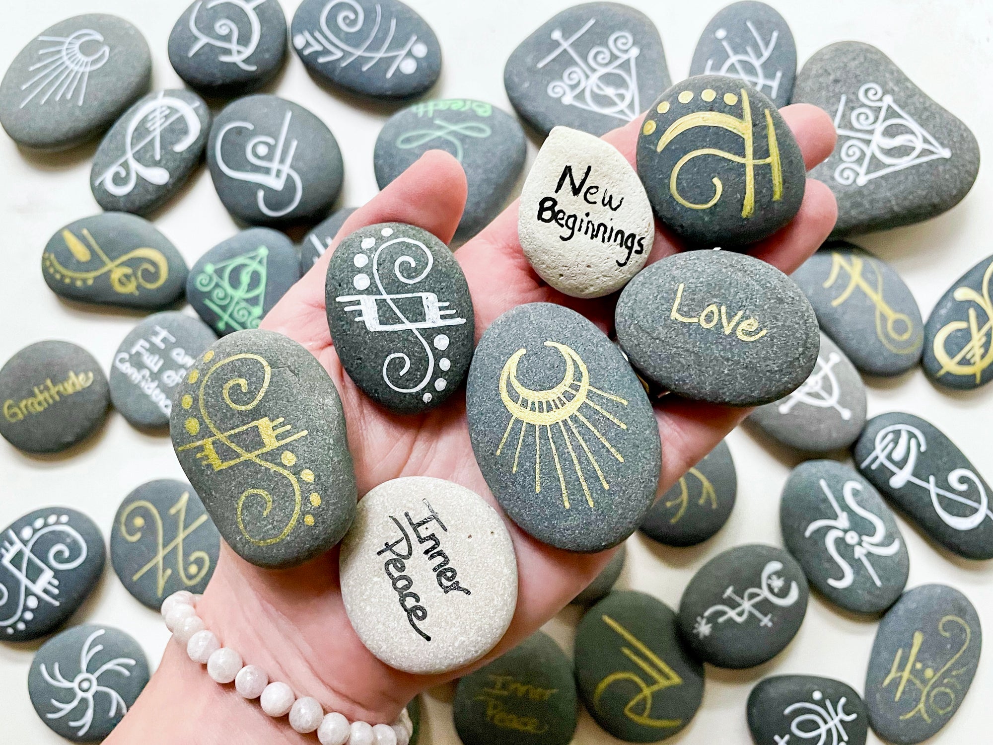 Angelic Sigil Stones