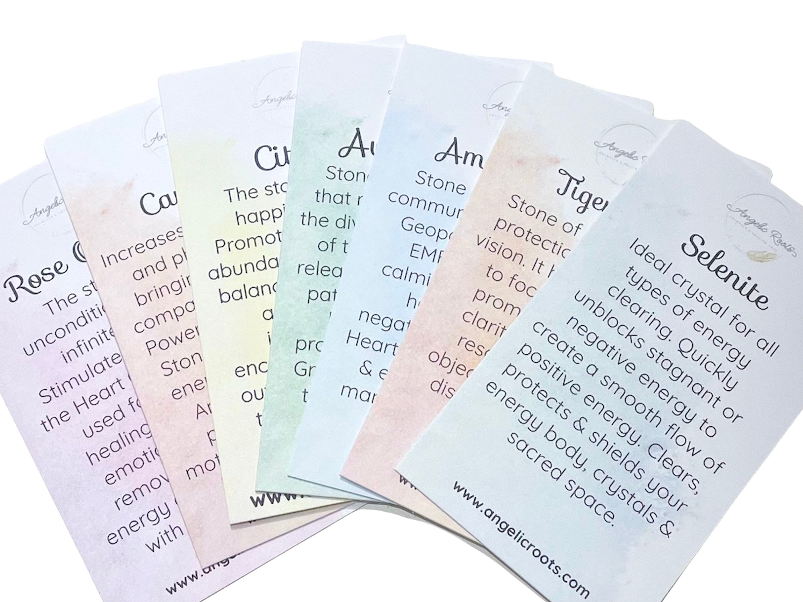 Essential Set of Crystal Cards (44 Cards) || Vol. I