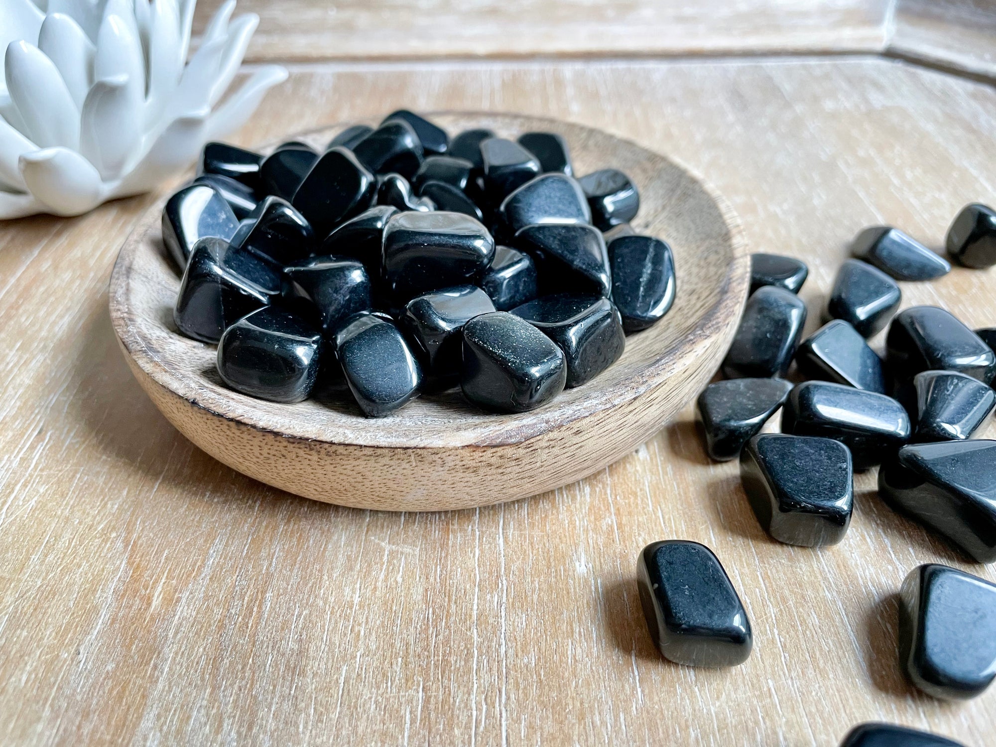 Black Obsidian Tumbled Stone