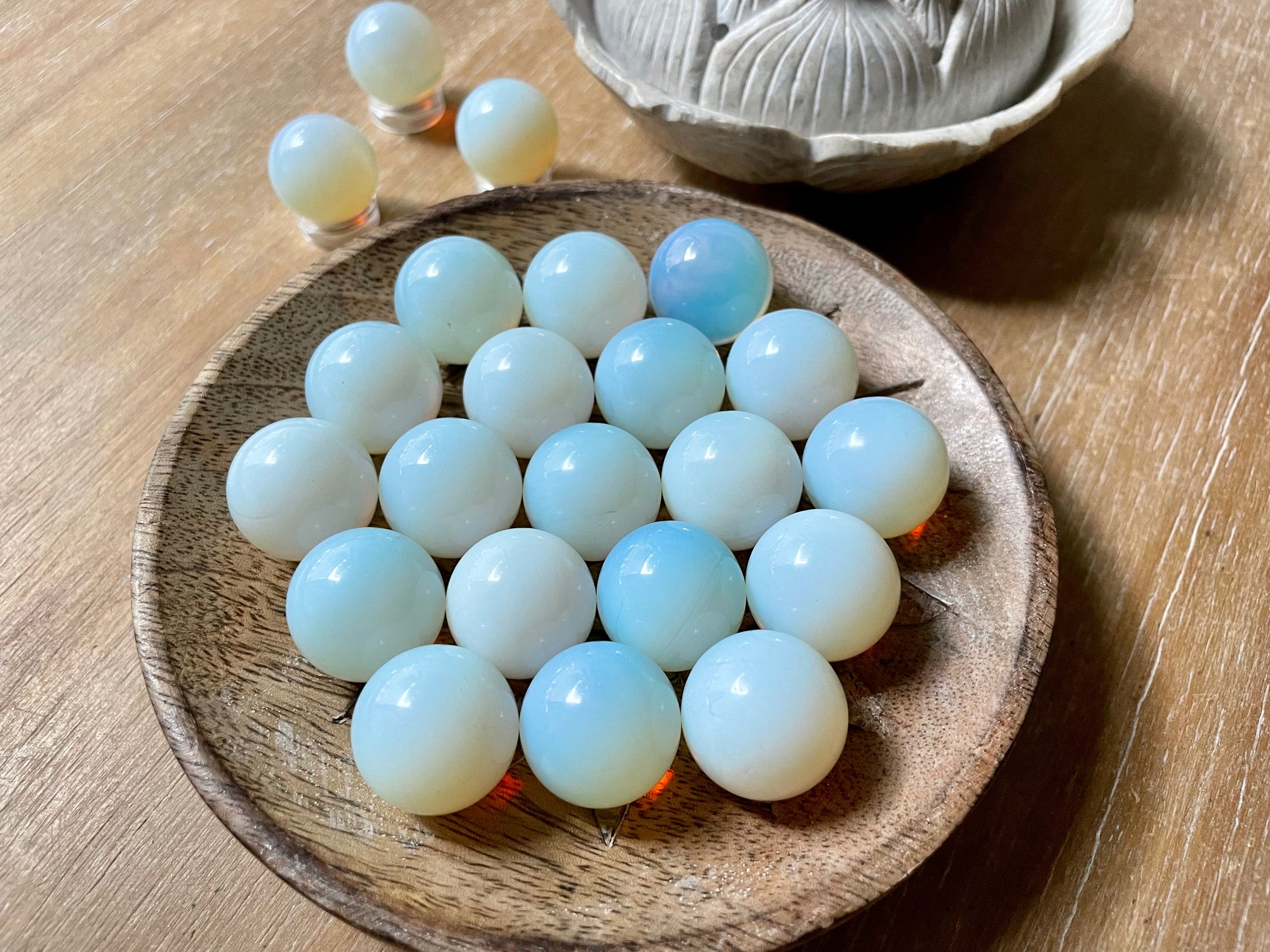 Opalite Sphere || Marble