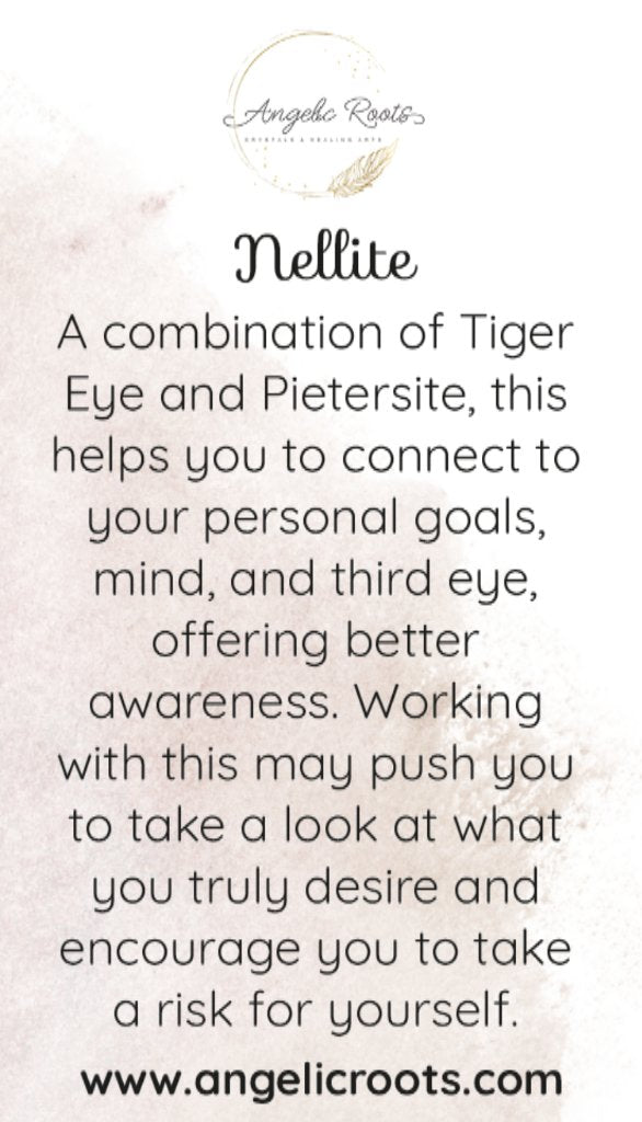 Nellite Crystal Card