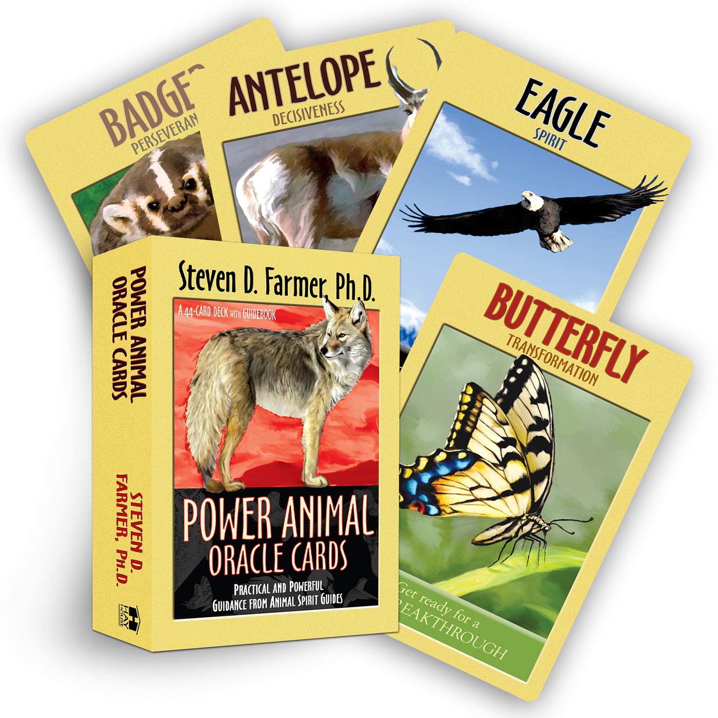 Power Animal Oracle Cards & Guidebook || Steven D. Farmer